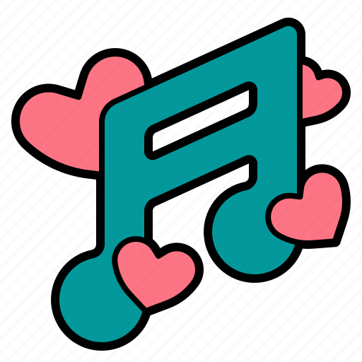 Love, romance, audio, song, wedding, heart, music icon - Download on Iconfinder