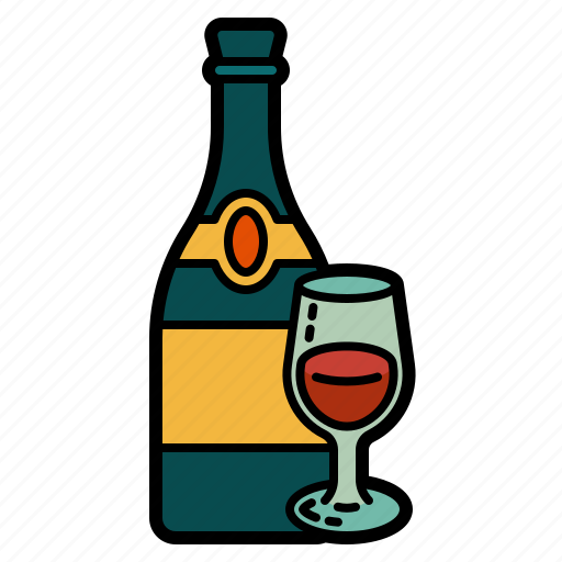 Wine, pyramid, alcohol, champagne, glass, party, drink icon - Download on Iconfinder
