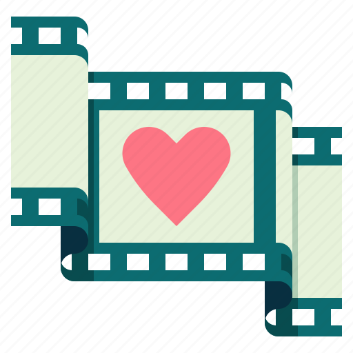 Film, movie, wedding, video, memories, valentines, heart icon - Download on Iconfinder