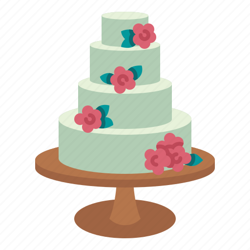 Wedding, cake, bakery, heart, food, valentines, dessert icon - Download on Iconfinder