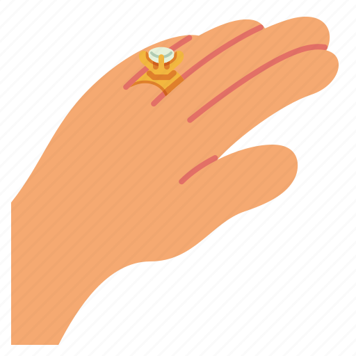 Wedding, diamond, ring, jewel, jewelery, engagement, hand icon - Download on Iconfinder
