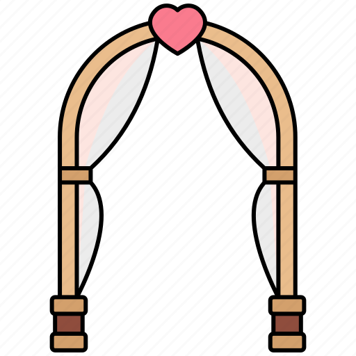 Wedding, arch, marriage, decoration icon - Download on Iconfinder