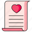 love, letter, message, mail 