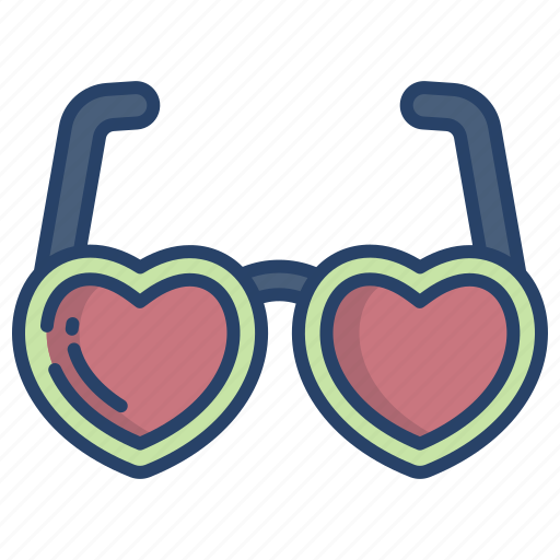 Heart, glasses icon - Download on Iconfinder on Iconfinder