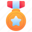 medal, gold, champion, award 