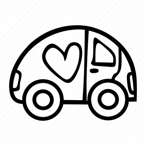 Car, vehicle, love, marriage, transportation, wedding icon - Download on Iconfinder