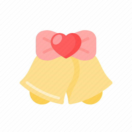 Wedding, bells, love, heart, marriage, romantic icon - Download on Iconfinder