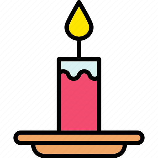 Candle, halloween, light, heat icon - Download on Iconfinder