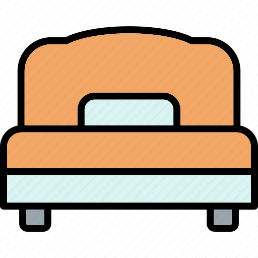 Doubble, bed, pillow, blanket icon - Download on Iconfinder
