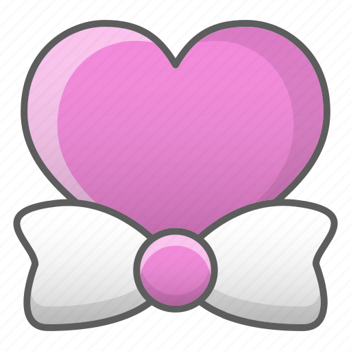 Bow, heart, love, romance, tie, valentine, wedding icon - Download on Iconfinder