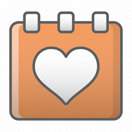 Calendar, event, schedule, valentine, wedding icon - Download on Iconfinder