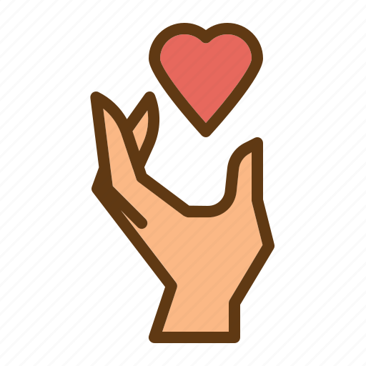 Love, heart, hand, valentine icon - Download on Iconfinder
