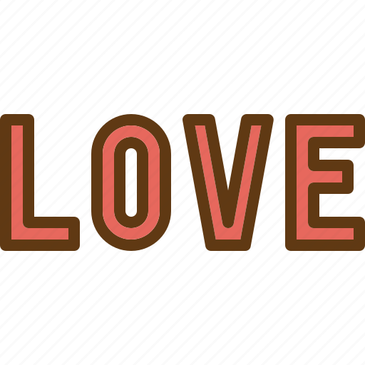 Text, love, lettering icon - Download on Iconfinder