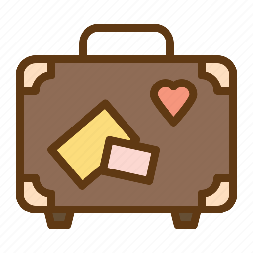 Travel, stickers, baggage, luggage icon - Download on Iconfinder