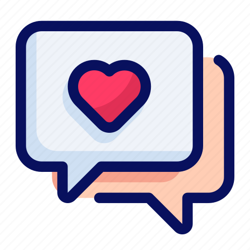 Love, message, chat, heart icon - Download on Iconfinder