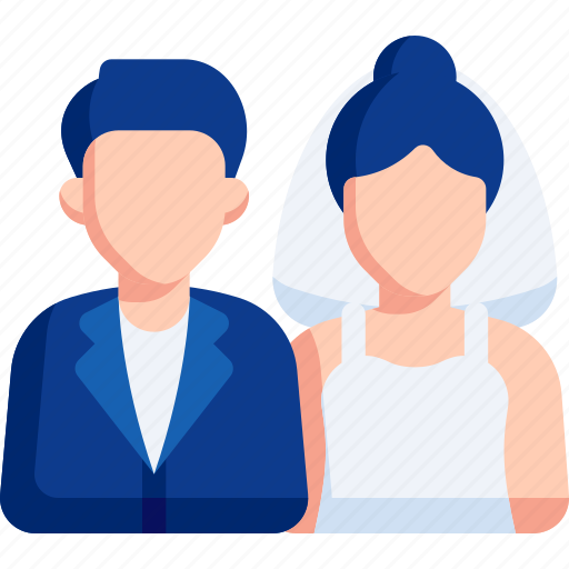 Couple, wedding, romance, love, bride, groom icon - Download on Iconfinder