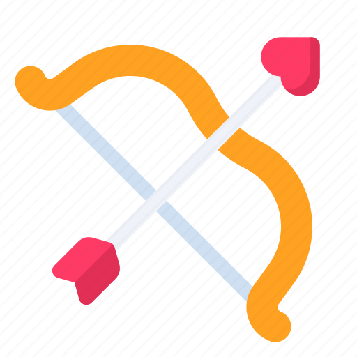 Love, arrow, bow, romance icon - Download on Iconfinder