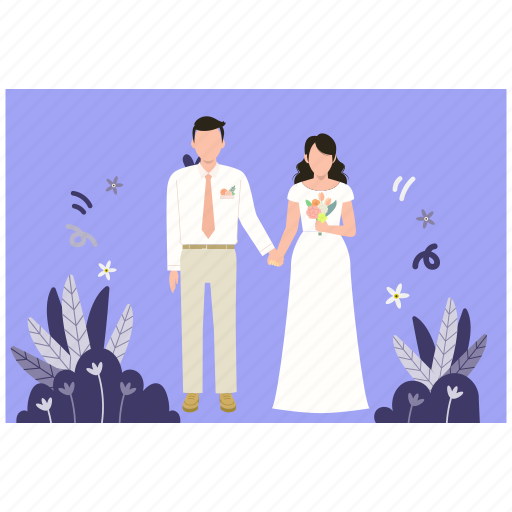 Marriage, day, bride, groom, couple icon - Download on Iconfinder