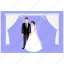wedding, ceremony, bride, groom, togetherness 