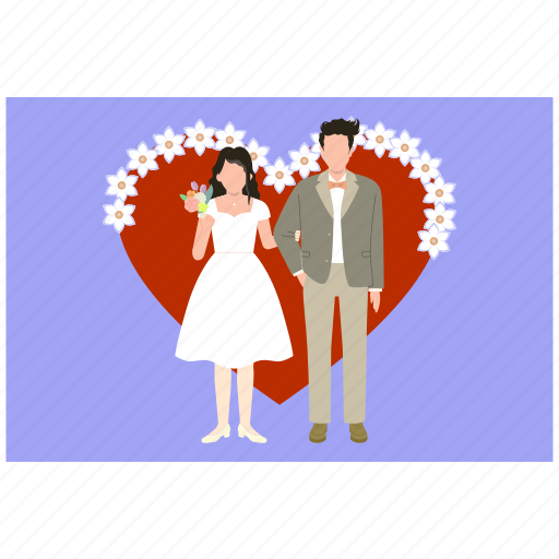 Wedding, day, bride, groom, couple icon - Download on Iconfinder