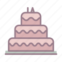 iconsets, bride, cake, dessert, bakery, sweet