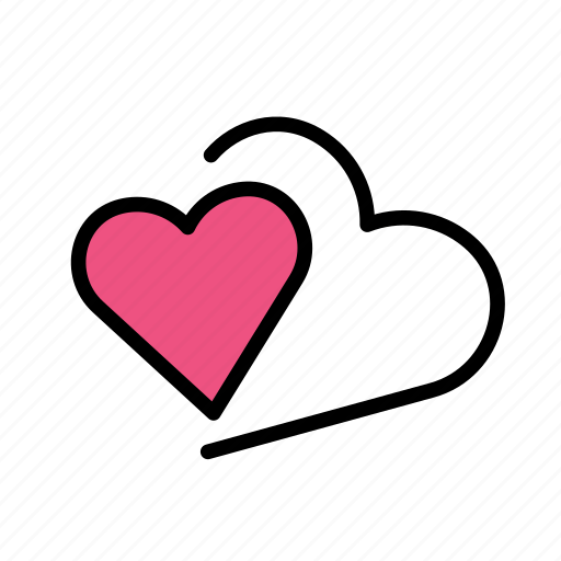 Heart, love, marriage, party, stroke, wedding icon - Download on Iconfinder