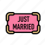justmarried, love, marriage, party, wedding 
