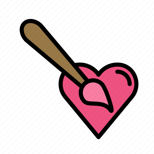 Heart, love, marriage, paint, party, wedding icon - Download on Iconfinder