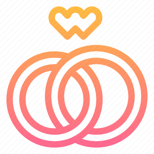 Love, rings, v, wedding icon - Download on Iconfinder