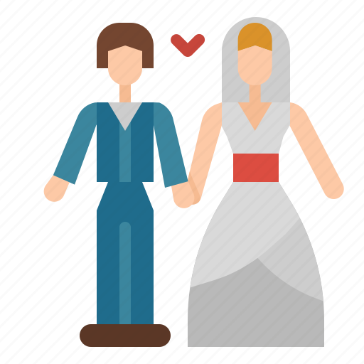 Bride, couple, groom, man, marry, wedding, woman icon - Download on Iconfinder