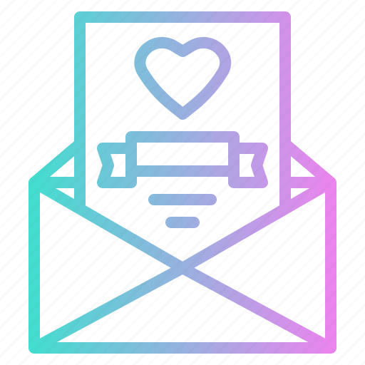 Card, heart, invitation, love, romantic, wedding icon - Download on Iconfinder