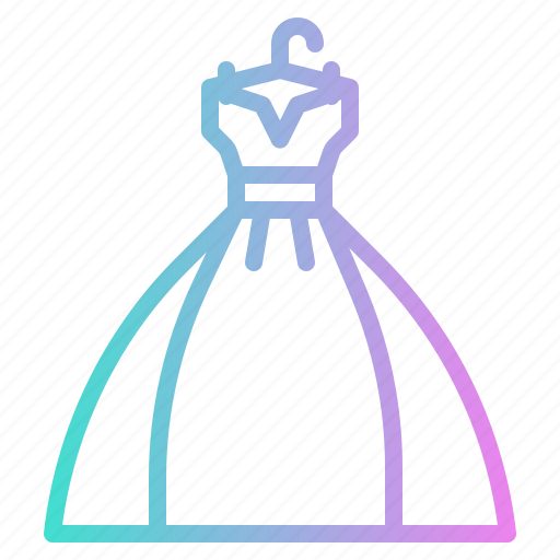 Beautiful, bride, dress, fashion, love, romance, wedding icon - Download on Iconfinder