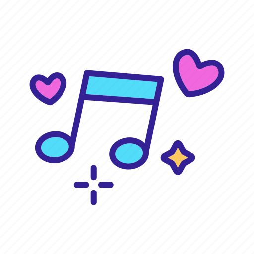 Contour, music, rings, wedding icon - Download on Iconfinder