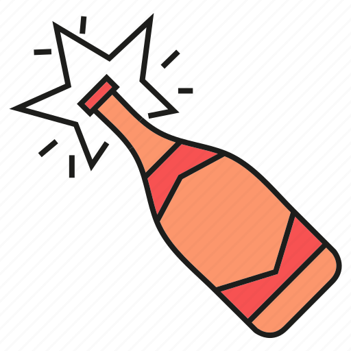 Ber, beverage, bottle, champagne, drinks, party icon - Download on Iconfinder