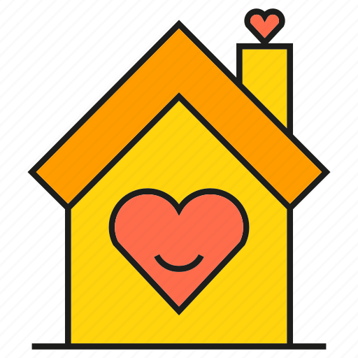 Heart, house, love, sweet home icon - Download on Iconfinder