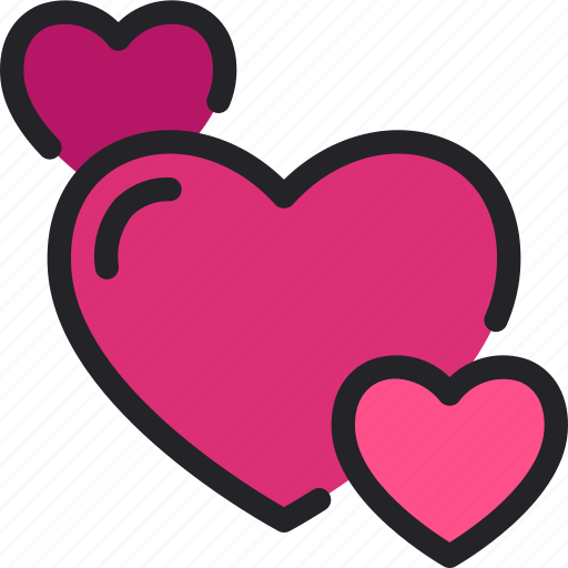 Hearts, love, loving, romance, lover icon - Download on Iconfinder
