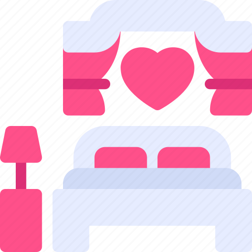 Bedroom, love, romance, hotel, wedding icon - Download on Iconfinder