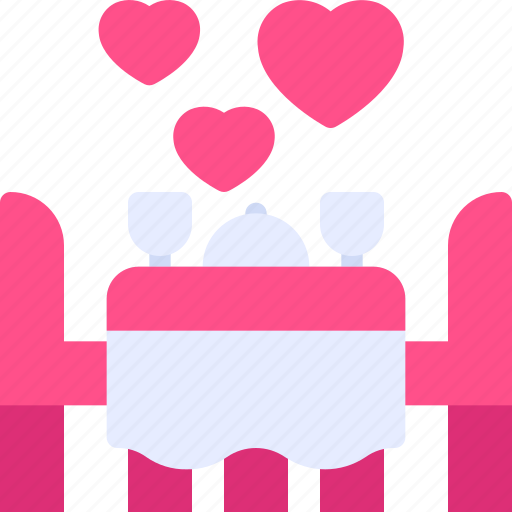 Dinner, table, love, wedding, chair icon - Download on Iconfinder