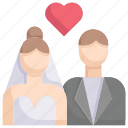 bride and groom, couple, couple in love, love, marriage, party, wedding day