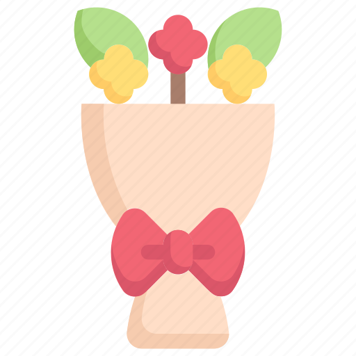 Bridal, flower bouquet, gift, love, marriage, party, wedding day icon - Download on Iconfinder