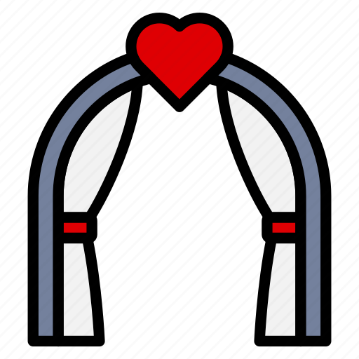 Arch, celebration, decoration, marriage, wedding icon - Download on Iconfinder