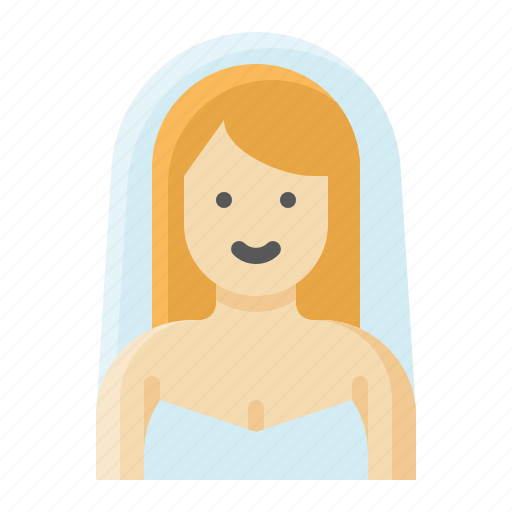 Avatar, bride, ceremony, marriage, romance, wedding, woman icon - Download on Iconfinder
