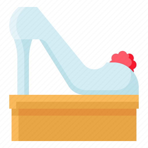 Bridal shoe, ceremony, fashion, marriage, romance, shoe, wedding icon - Download on Iconfinder