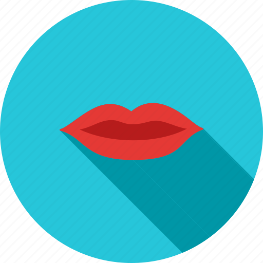 Beautiful, beauty, human, lips, lipstick, makeup, red icon - Download on Iconfinder