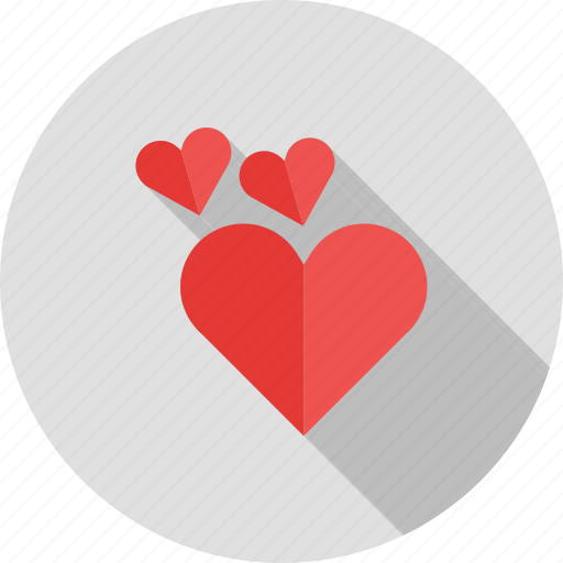 Card, happy, hearts, love, shape, two, valentine icon - Download on Iconfinder