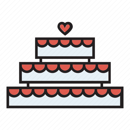 Cake, confectionery, dessert, engagement, wedding icon - Download on Iconfinder