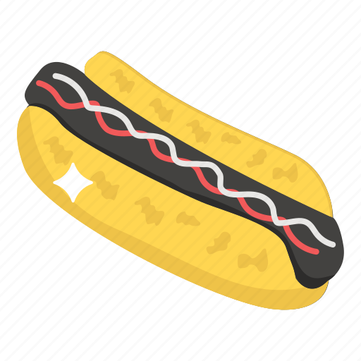 Corn dog, fast food, hotdog, hotdog sandwich, junk food icon - Download on Iconfinder