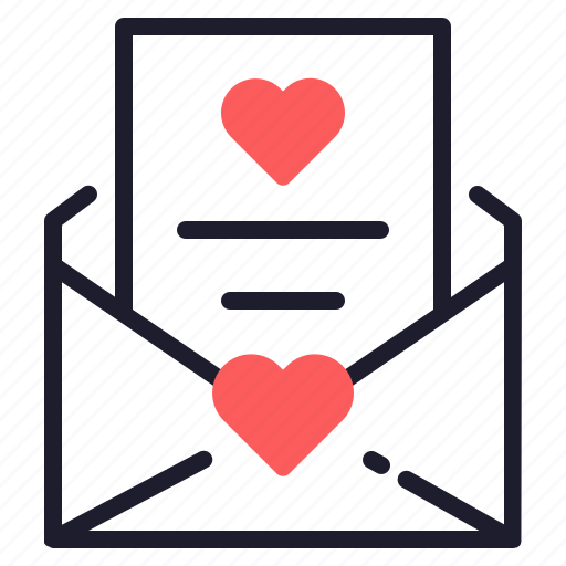 Heart, invitation, letter, love, marriage, valentine, wedding icon - Download on Iconfinder