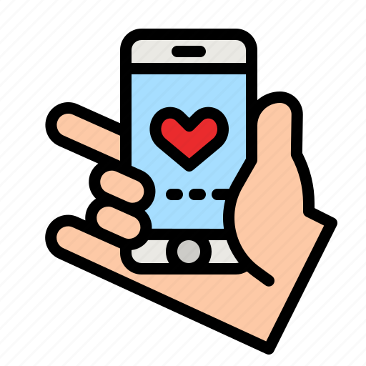 Phone, love, call, dating, app icon - Download on Iconfinder