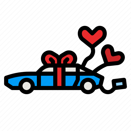 Car, wedding, love, romantic, transportation icon - Download on Iconfinder